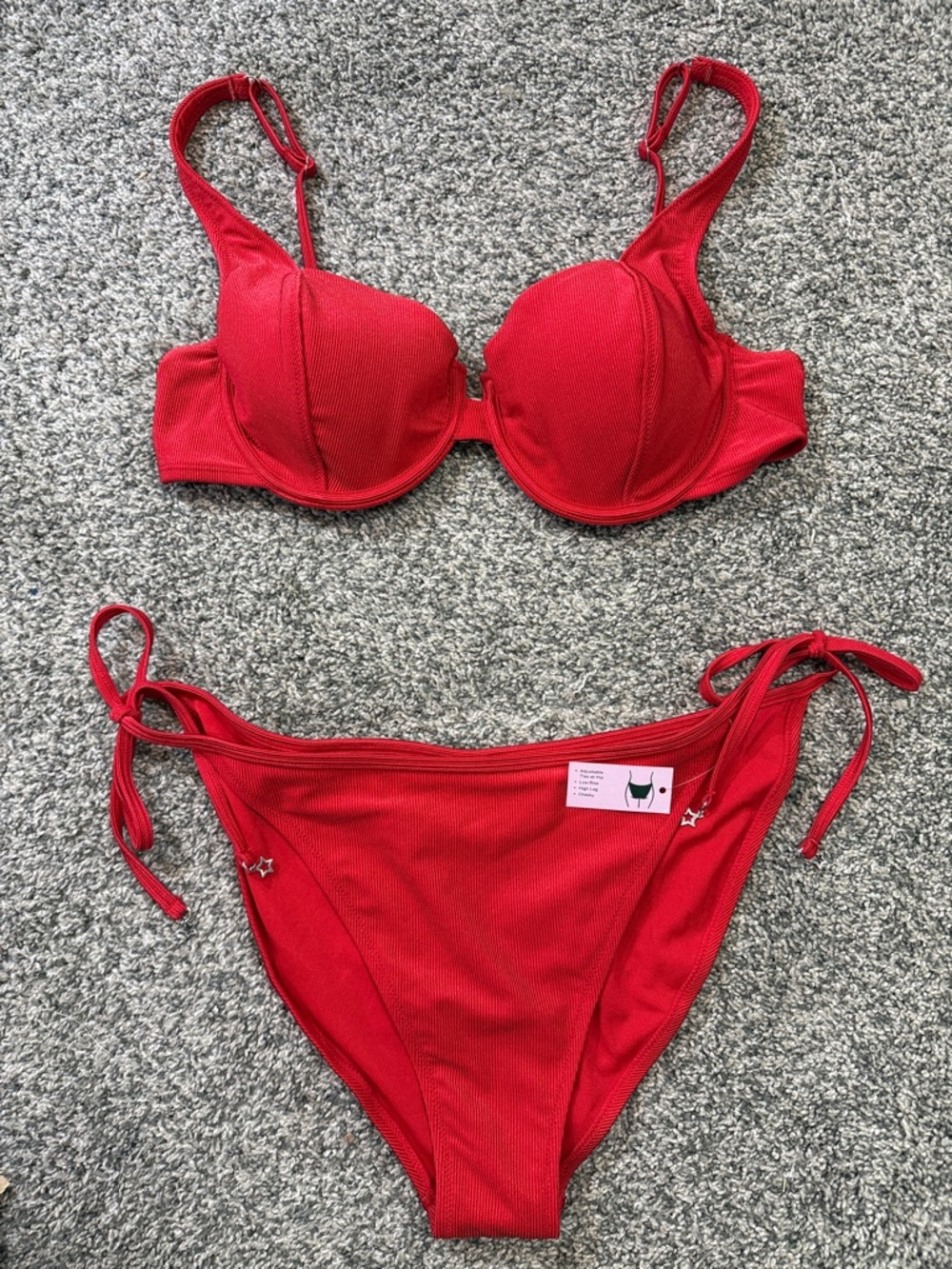 Wild Fable Red Bikini
